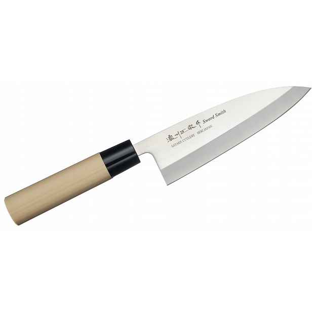 Nůž Deba Satake Sashimi 15,5 cm Nerezová Ocel pro ryby