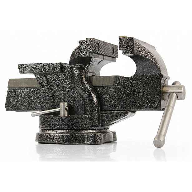 Otočný Zámečnický Svěrák 125 MM Silný S Kovadlinou