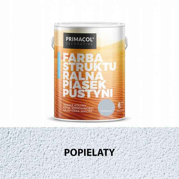Primacol Dekorativní Strukturální Barva Písek Pouště Popelavý 5L