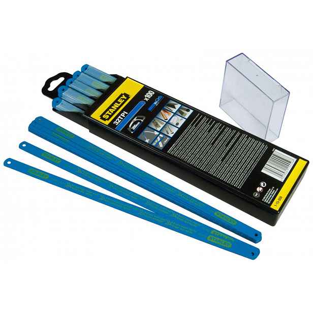 Stanley - Pilový plátek na kov 32 TPI, délka 30 cm, 100 ks 1-15-559