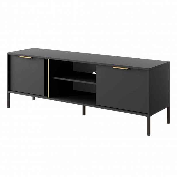 TV stolek 153 cm HARTSELE - antracitový