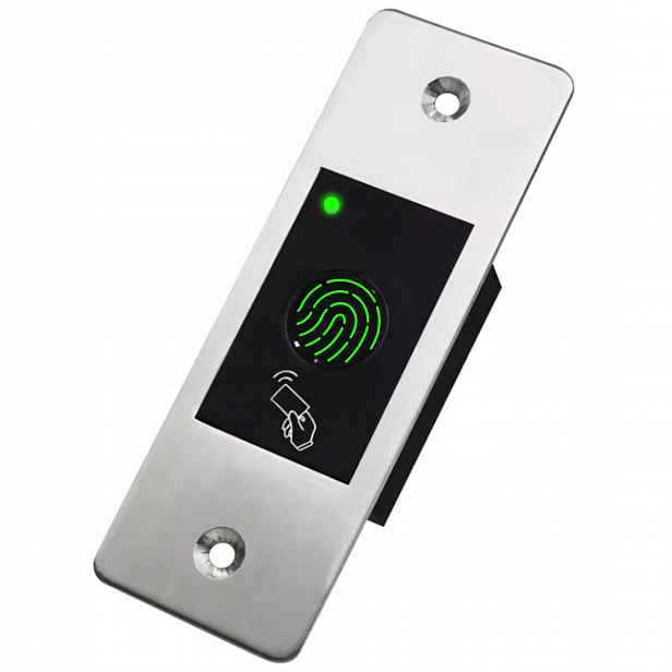 Elektronický Zámek Na Dveře Branky Čtečka Otisků Prstů Karet Klíčenky Rfid