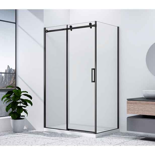 Gelco DRAGON BLACK obdélníkový sprchový kout 1600x900mm L/P varianta