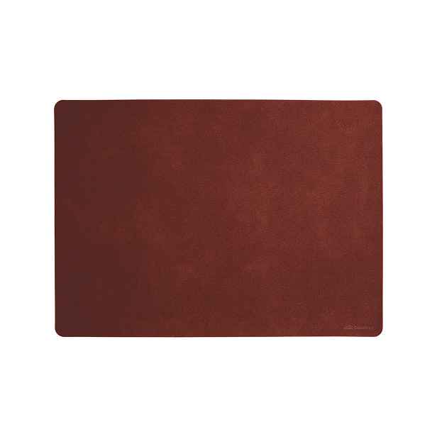 Prostírání imitace kůže 46x33 cm SOFT LEATHER OTPIC ASA Selection - červené
