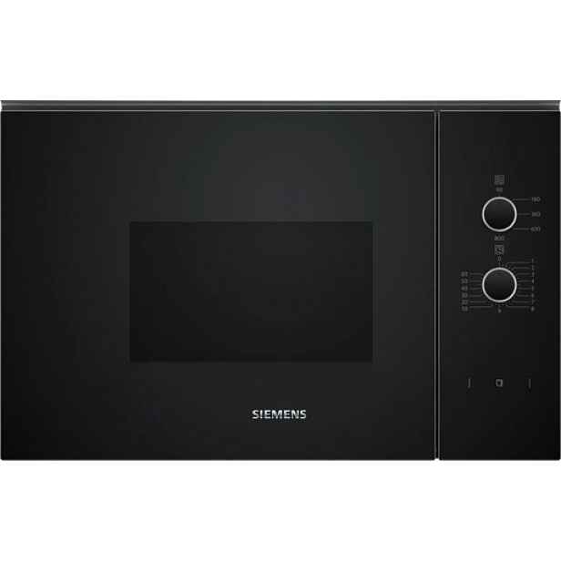 Vestavná mikrovlnná trouba Siemens černá BF520LMA1