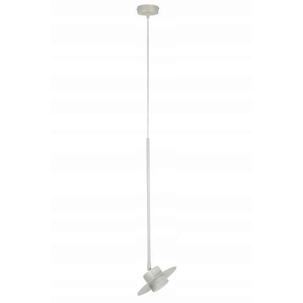 Závěsná lampa šedá kulatá 20 cm pohyblivá do kuchyně minimalistická Sigma