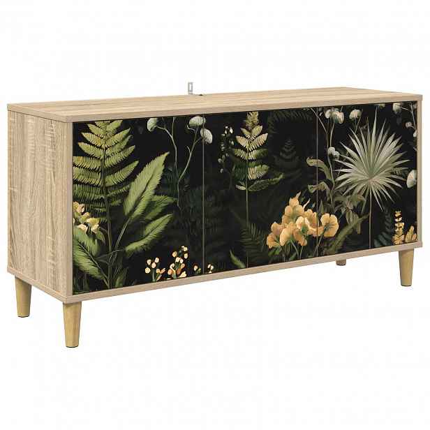 vidaXL Televizní skříň RHENEN 102 x 33 x 50 cm Sonoma Kompozitní dřevo