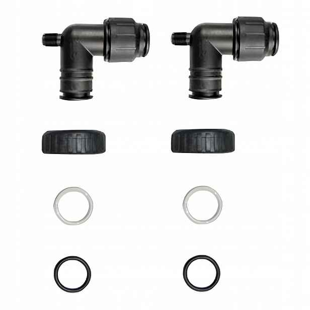Clack úhlová/kolenní přípojka V3007-16