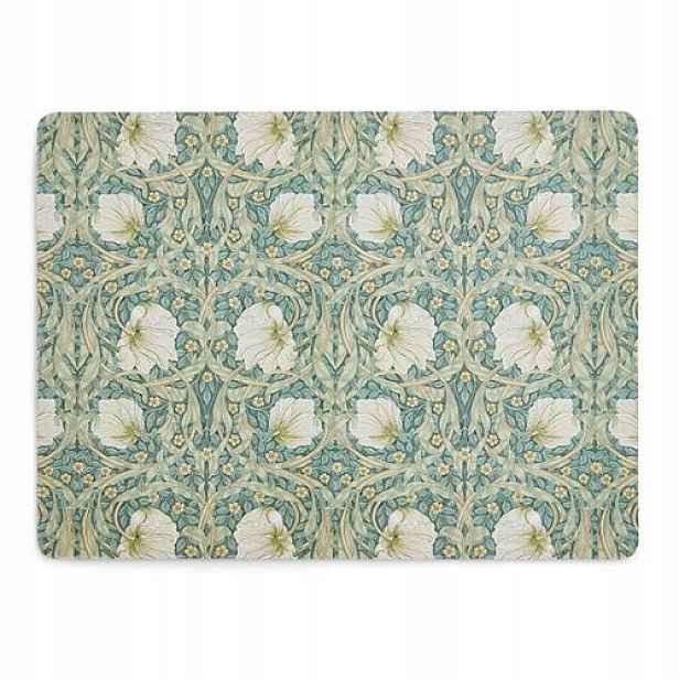 Korkové podložky Pimpernel Velké William Morris Zelené Sada 4 ks