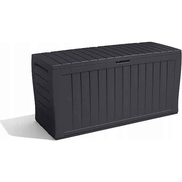 Zahradní truhla z plast 270 L, 45 x 117 x 57 cm, Premium