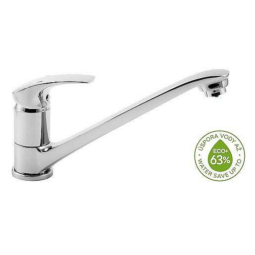 Dřezová baterie Novaservis Metalia ECO+ s otočným ramínkem chrom 57091,0E