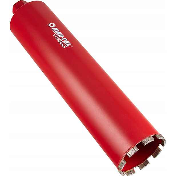 Korunkový Vrták 112 mm x 450 mm Mar-Pol pro betonu, závit 1 1/4"