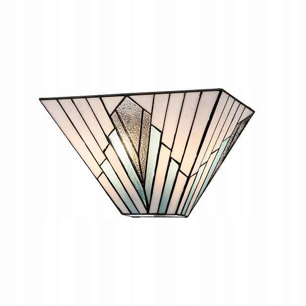 Nástěnné vitrážové svítidlo Tiffany vintage do obývacího pokoje Elstead