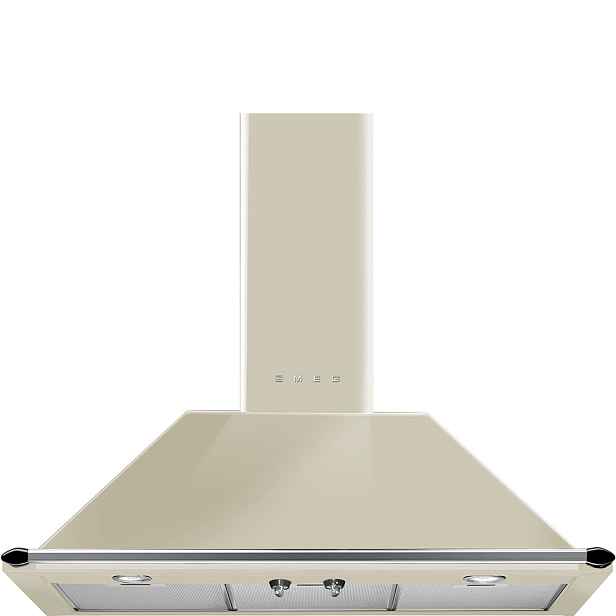 Smeg Komínový odsavač par Victoria, 90 cm, krémová KT90PE