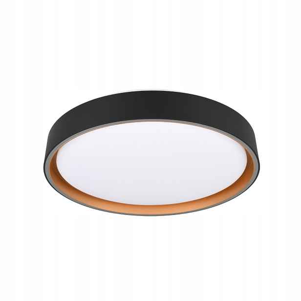 Stropní Svítidlo s dálkovým ovládáním Rl 40 cm 24 W černo-zlatý Felis kulatý