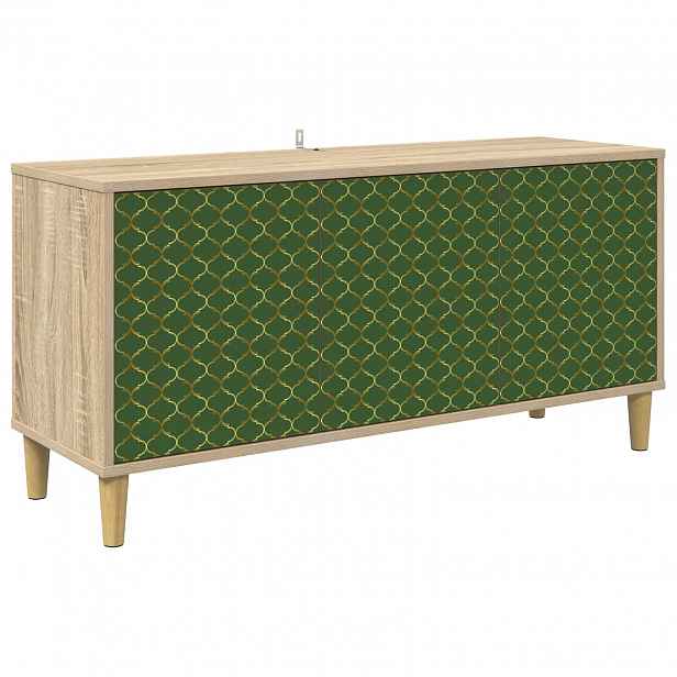 vidaXL Televizní skříň GELEEN 102 x 33 x 50 cm Sonoma Kompozitní dřevo