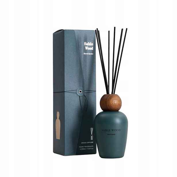 Difuzér s vůní Sable Wood Secret Garden 200 ml Homla