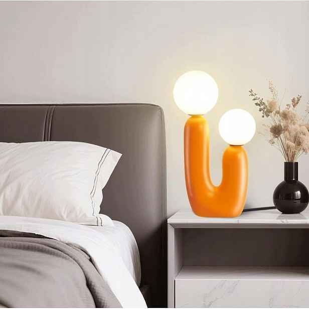 Noční lampa Moderní Kaktusová Zelená Stmívatelná pryskyřice do ložnice