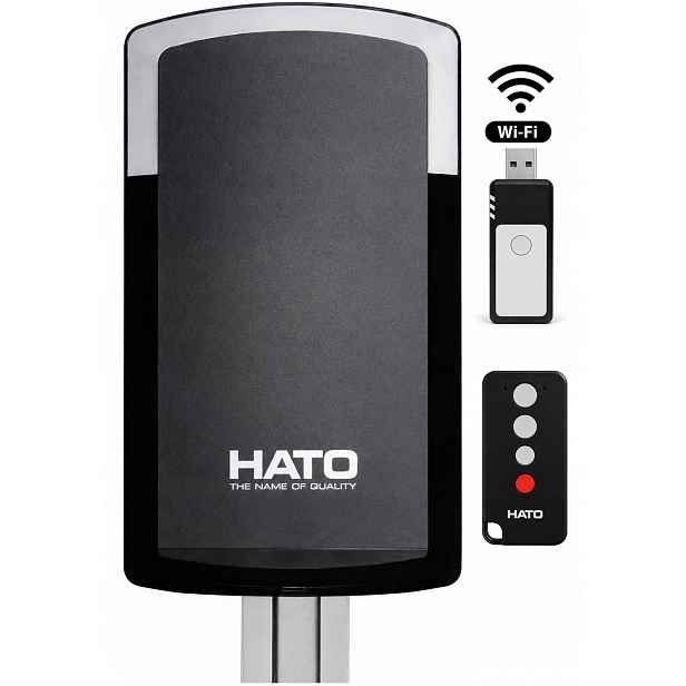 Pohon pro garážová vrata Hato Silent 300-výkon 1200N-1xpilot WiFi modul