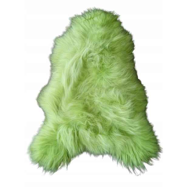 Dekorativní kůže Island Zelené jablko 111-130 cm