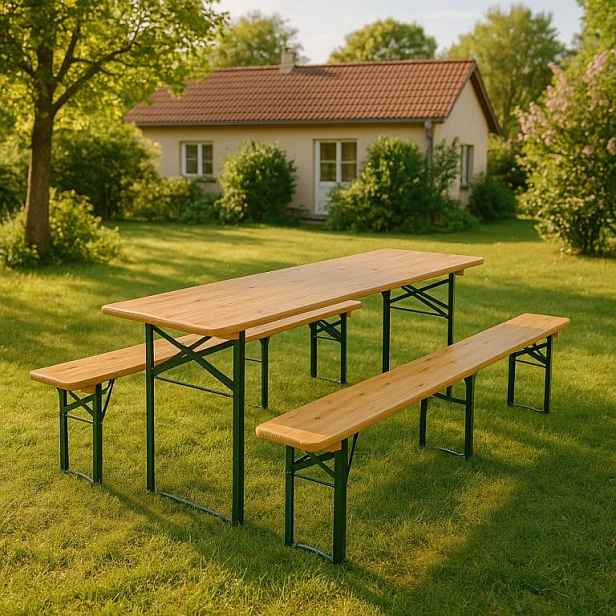 Juskys 106293 zahradní set skládací 220 cm