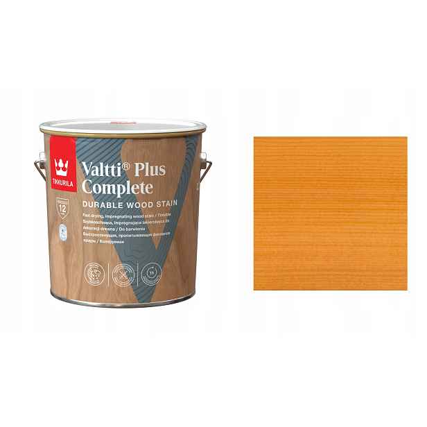 Tikkurila Valtti Plus Complete 2,7L 5054 Kantarelli Lakovací Rychleschnoucí