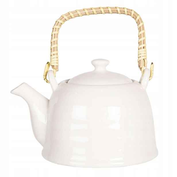 Bílý porcelánový konvíček 800 ml