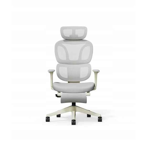 Kancelářská ergonomická otočná židle pohodlná, pevná, Flexispot šedá