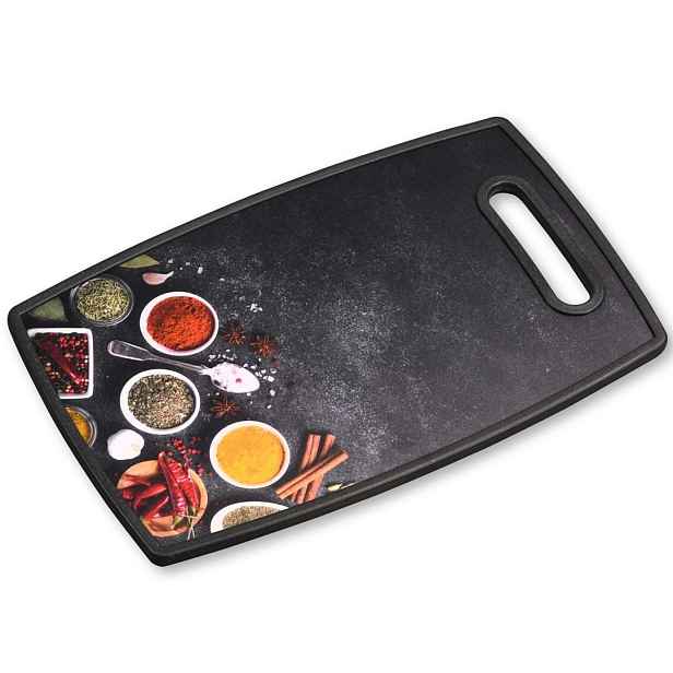 Kesper Prkénko na krájení SPICES 37x23 cm černé