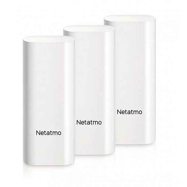 Netatmo - Senzor na dveře a okna Smart Door and Window Sensors, bílá, 3 ks DTG-EC