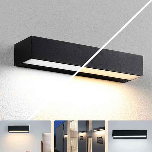 12W venkovní voděodolné nástěnné Led lampy, dveřní reflektory IP65