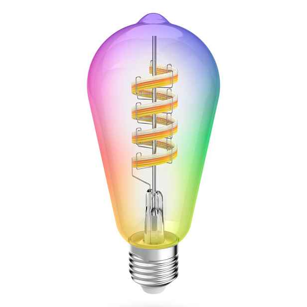 Hama Smart WiFi Led žárovka Matter E27 Rgbw, ST64 F. stmívatelná, aplikace