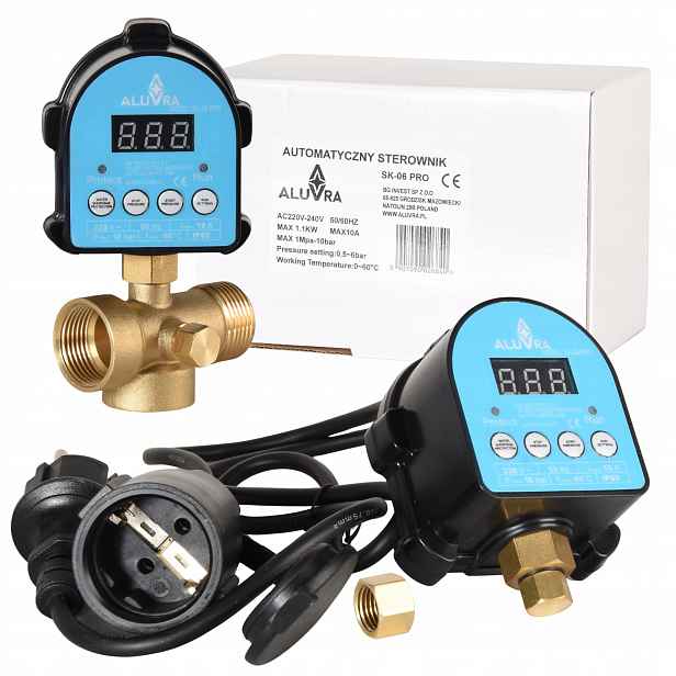 Tlakový Spínač SK-06 Pro pro čerpadlo Hydroforu S Manometrem G1/4"