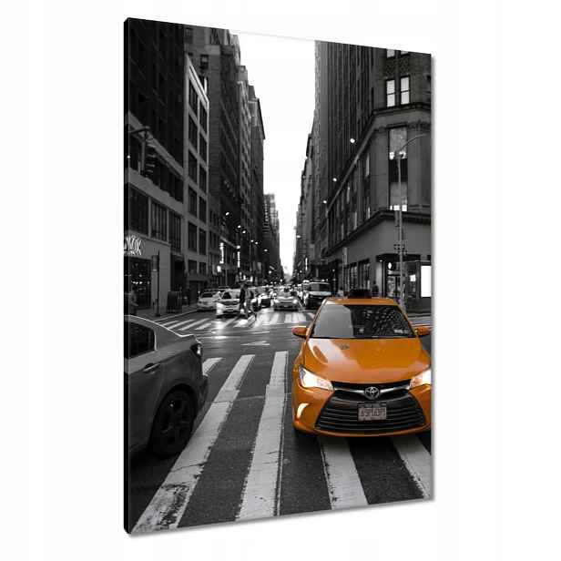 Obrazy 70x100 Žluté taxíky Taxi Taksi