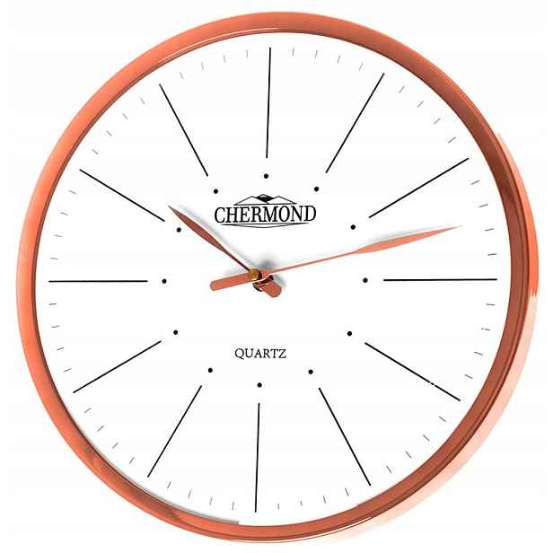 Moderní nástěnné hodiny Chermond, velké 32 cm
