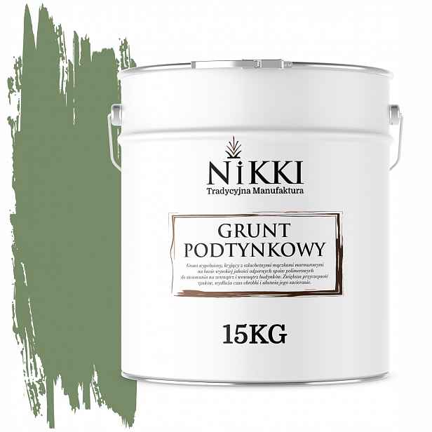 Podomítkový Podklad Pod Silikonovou Omítku Barva Zelená Tmavá F476 15KG
