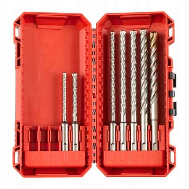Sada vrtáků Sds Plus 5-12 mm 7 ks Milwaukee pro dílnu MX4 4932492113