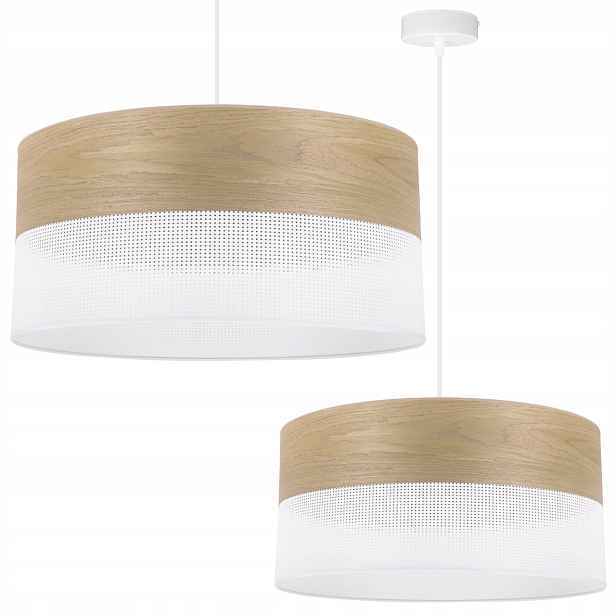 Závěsné Stropní Svítidlo Lustr Do Obývacího Pokoje Zlatý Elegantní Dub Dřevo