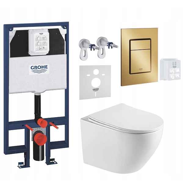 7v1 Wc Set, Stelaz Grohe Slim Wc Mísa Tornado Imprese Tlačítko