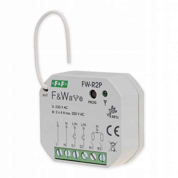 Dvojitý rádiový bistabilní relé FW-R2P FW-R2P