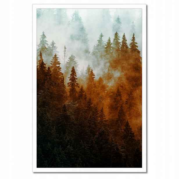 Plakáty v rámu 40x60 Podzimní krajina Hory