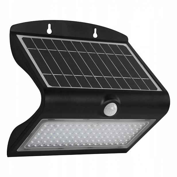 Solární lampa Motýl Černá 6,8W EKO3881 Eko-light