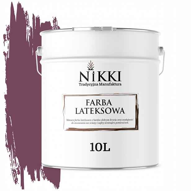 Barva Vínová H2809 10L Hluboká Matná Na Stěny