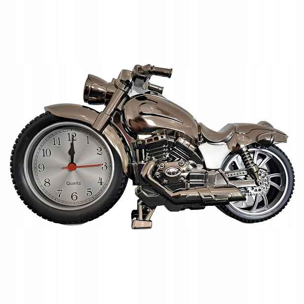 Motocyklový budík Resteq černý 22,5 cm