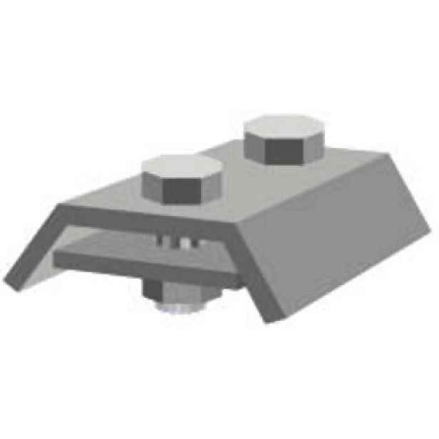 Podpěra vedení na střechy konektor d6/8 2xM8x20