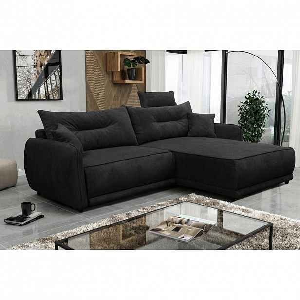 MID.YOU ROHOVÁ SEDAČKA, textil, antracitová