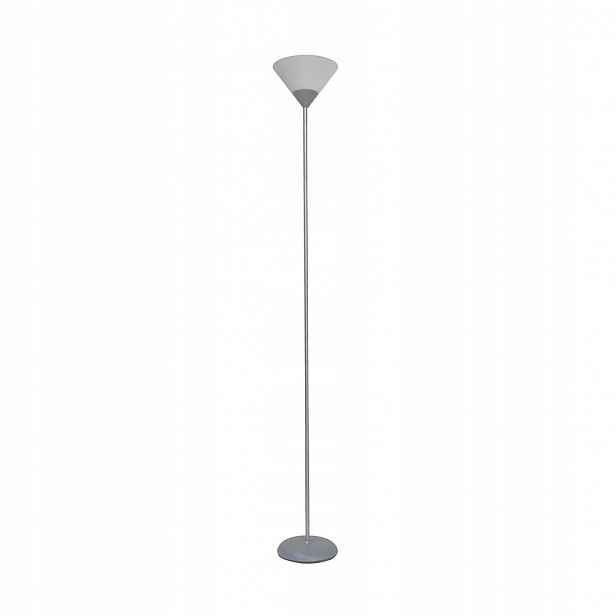 Stojací podlahová lampa do kanceláře Moren Stříbrná, kov E27 178 cm Zuma Line