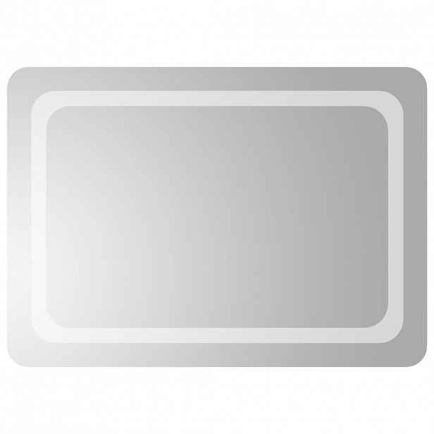 vidaXL Koupelnové zrcadlo s LED osvětlením 50x70 cm