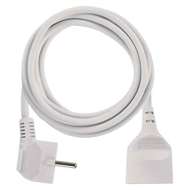 EMOS Prodlužovací kabel s 1 zásuvkou 1,5 mm² MULO 3 m bílý