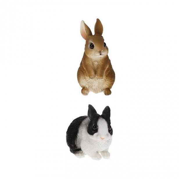 Králík mládě polyresin mix 13,5cm
